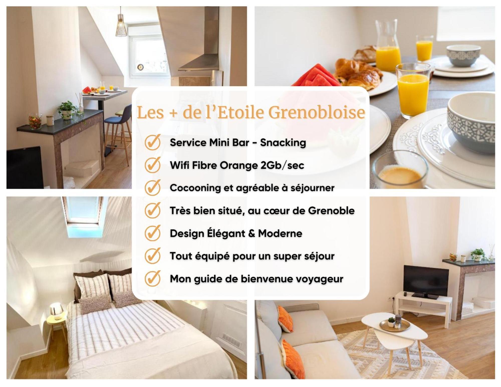 L'Etoile Grenobloise Apartment Grenoble Luaran gambar
